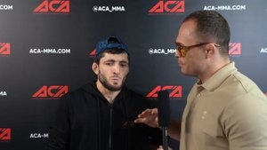 Ислам Омаров после боя на #ACA160