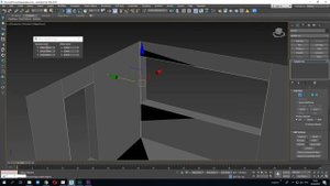 3.02 Построение комнаты по размерам в 3ds max