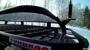 3D NIVA Обзор качественного экспедиционного  багажника от фирмы УНИКАР начало ТЕСТ ДРАЙВА