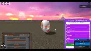 Roblox Console Script (Trolling GUI)