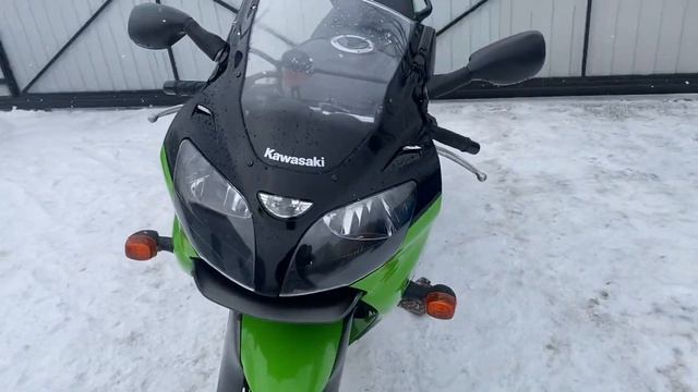 Обзор мотоцикла Kawasaki zx6r 2003год.