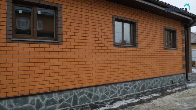 Построить одноэтажный дом с гаражом на два авто в Тюмени смотреть онлайн