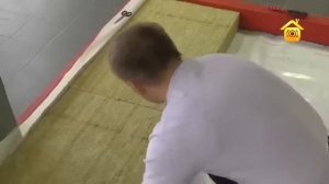 Утепление минеральной ватой плоской кровли