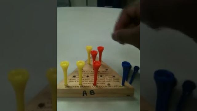 How to beat peg game