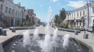 Владивосток фонтаны,море,солнце июнь 2016.