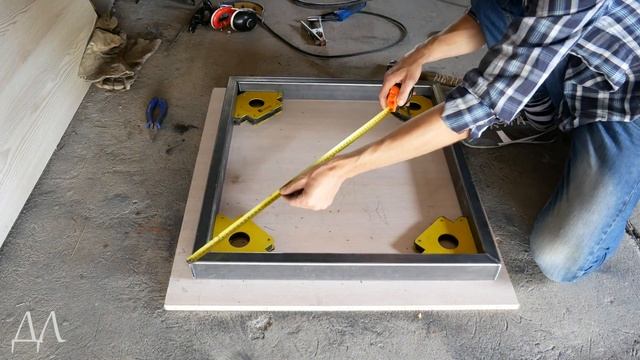 Металлическая опора для стола. DIY смотреть онлайн