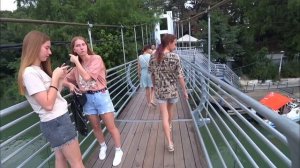 Архипо-Осиповка. Купаемся в море. Прогулка по Архипо-Осиповка.