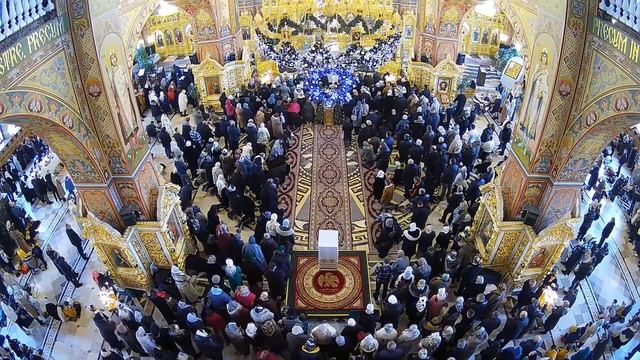 ?Божественная литургия. Святое Богоявление. Крещение Господа Бога и Спаса нашего Иисуса Христа 19.0