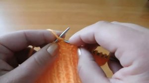 Резинка Полуторка, которая не растягивается | Уроки вязания спицами