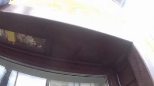 Откосы снаружи(софитом)