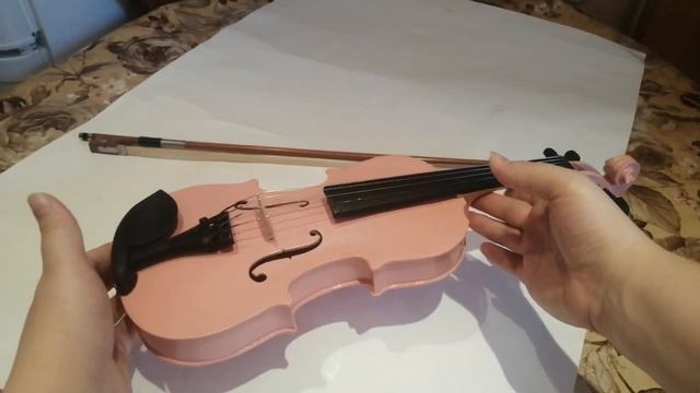 Детская скрипка 1/4 цвета Барби смотреть онлайн