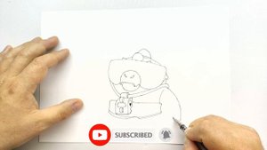 Как нарисовать Базз - Бравл Старс - How to draw Buzz - Brawl Stars