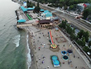 Махачкала пляж DJI Mavic AIR