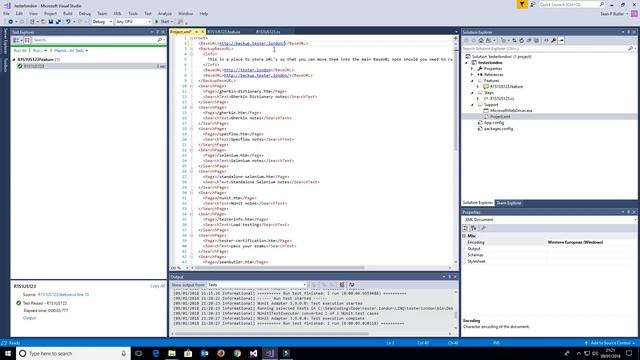 Linq xml config Selenium c# смотреть онлайн