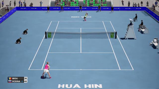 AO International Tennis - Irina-Camelia Begu vs Evgeniya Rodina - 1/16 Final Hua Hin WTA смотреть онлайн