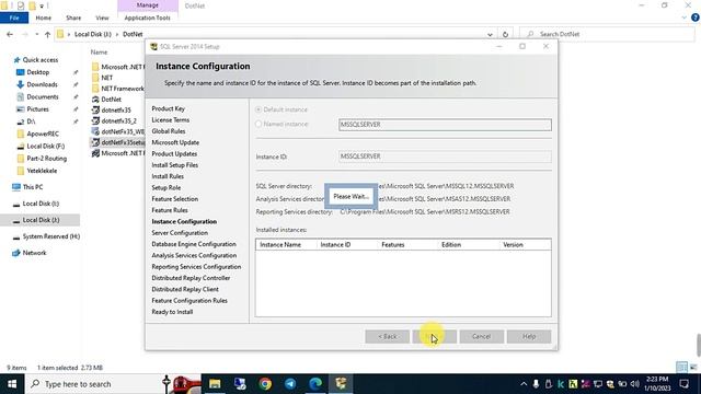 Microsoft SQL Server ዳታቤዝ አጫጫን | Microsoft SQL Server 2014 Installation