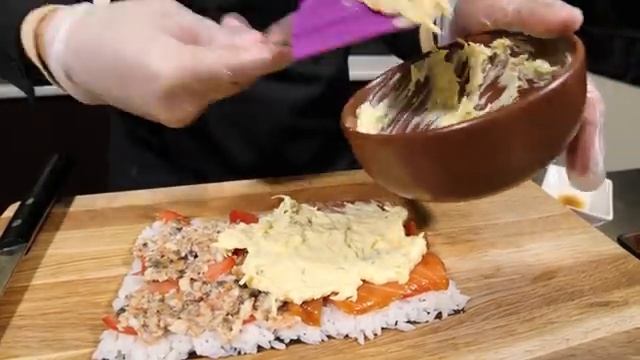Суши Пицца | Суши рецепт | Sushi pizza
