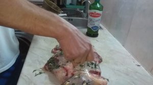 Баранья лопатка. Запеченная баранья лопатка. Как запечь баранью лопатку.