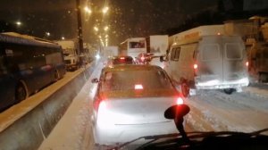 Пробка МКАД 13 февраля