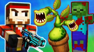 Видео #3 про ПИКСЕЛЬНЫЙ БЕСПРЕДЕЛ Майнкрафт героев игра как про монстров