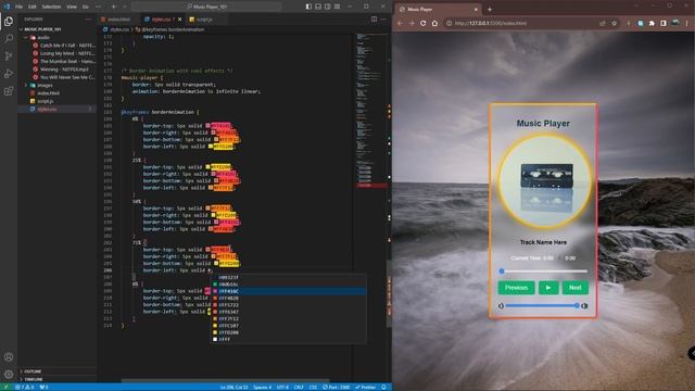 Build a Custom Music Player with HTML, CSS, and JS [ Step-by-Step Tutorial ]