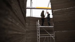 3D concrete printing | 3D печать стен из бетона