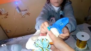 Делаем мотоцикл из памперсов. DIY. Подарок крестному на рождение сына