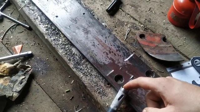 Самодельные ножи для почвофрезы ФБН смотреть онлайн