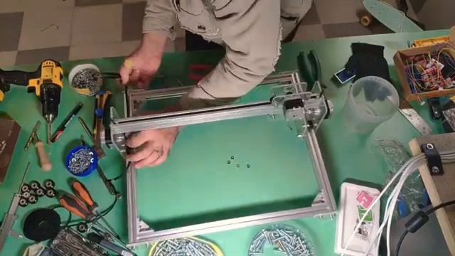 Лазерный чпу станок своими руками на 5,5 ватт на Ардуино. DIY CNC Laser Engraver 5.5 W