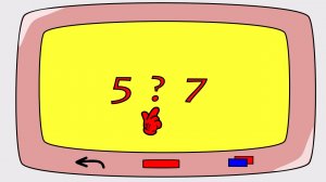 Понятия "Спереди", "Сзади", " Между". Цифры и числа. Математика для дошкольников.