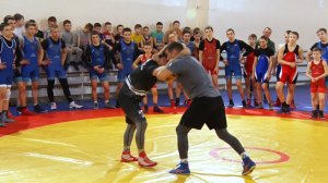 Тренировка под руководством главного тренера сборной России по греко-римской борьбе (2022-03-02)