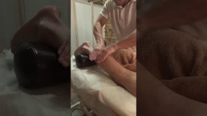 Спортивный массаж (икроножная мышца) #самара #спортивныймассаж