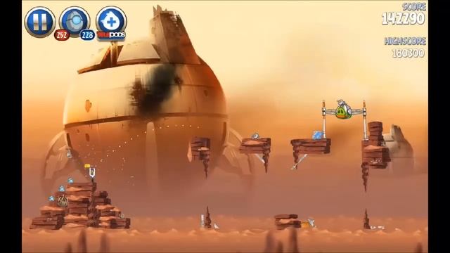 Angry Birds Star Wars II BM 30 3 Stars (Using Free ∞ Birds Only) смотреть онлайн