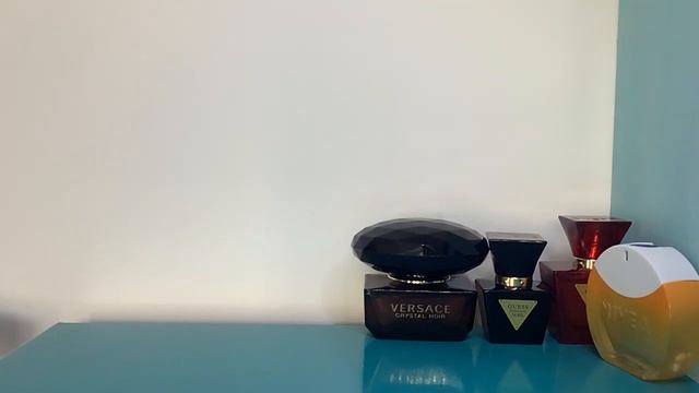 What I Wore Last Week Versace Crystal Noir EDP EDT Guess Seductive Noir Nivea Sun 4711 Cotton Almon смотреть онлайн