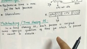 Multiprogramming Operating System and Multitasking Operating System | Types of Operating System