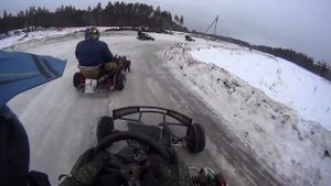 Зимний картинг Реж 24.12.2023г   1 заезд