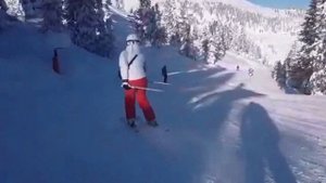 горные лыжи