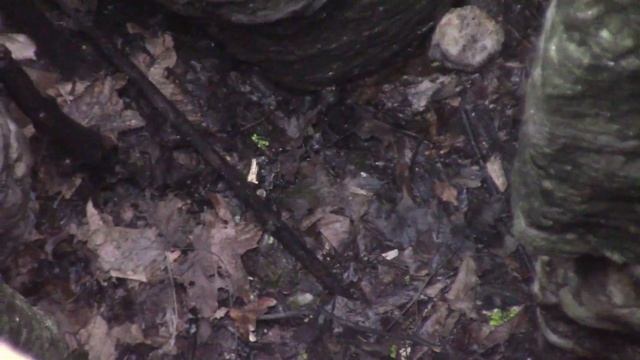 Странный мраморный колодец на Самарской луке. Его глубина около 10м