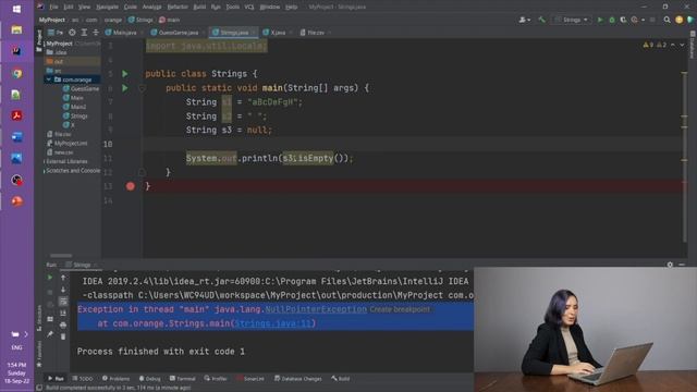 8.1. JAVA - NAPISY (STRING I FLUENT INTERFACE) смотреть онлайн