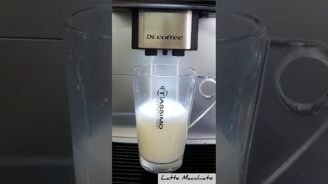 Готуємо Latte Macchiato. Dr.Coffee