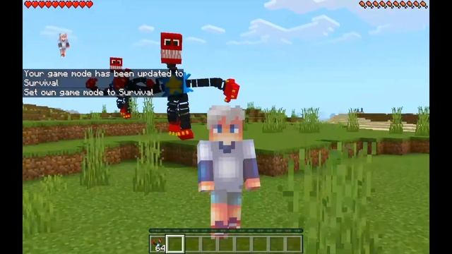 Мод на БОКСИ БУ в Minecraft PE (Minecraft Bedrock) смотреть онлайн