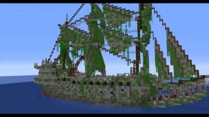 Minecraft FLYING DUTCHMAN - Pirates of Caribbean Showcase | Minecraft 1.16.4