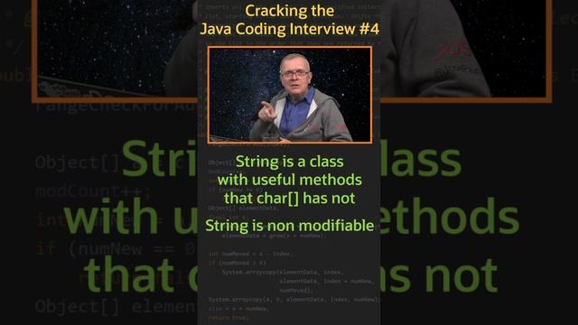 What differences between String and char[]? - Cracking the Java Coding Interview