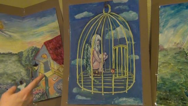 "Мои Образы" передвижная выставка. Екатерина Лебедева. Екатеринбург ноябрь 2012 смотреть онлайн