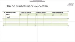 9урок.Синтетические,Аналитические счета.Оборотная ведомость.Основы Бухгалтерского учета(Кыргызстан)