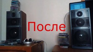 Вега 50АС-106 проба демпфирования акустики