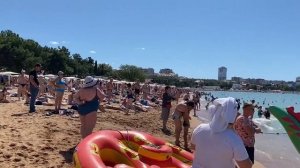 Шок полные пляжи Геленджик 04.09.2021 Бархатный сезон
