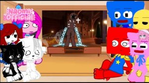 Poppy Playtime w/ Maxwell Cat React To Poppy Playtime vs Doors II Gacha Club II My AU