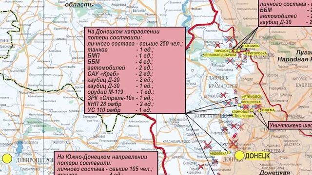 Сводка Министерства обороны Российской Федерации о ходе проведения специальной военной операции