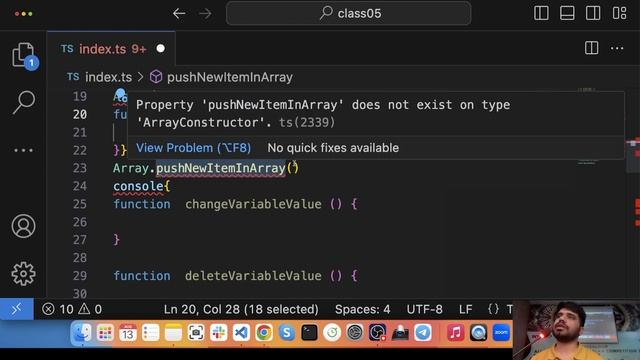 #08: TypeScript Built-in Functions | TypeScript Arrays Functions